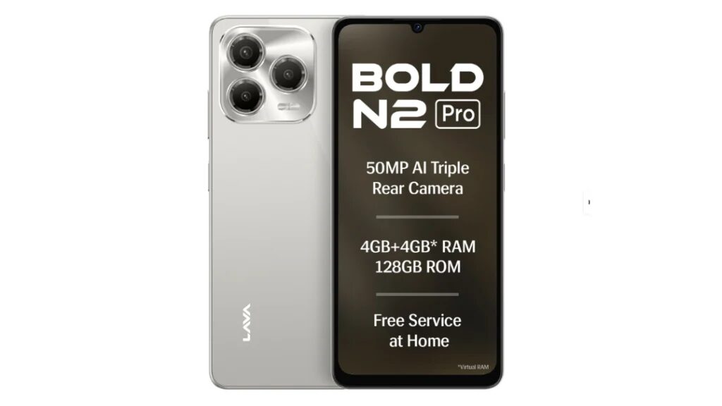 Lava Bold N2 Pro вышел с новым чипом и камерой за ₹8 000