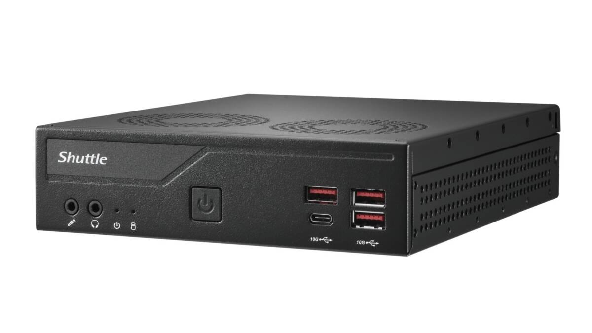 Shuttle представила мини-ПК XPC Slim DB860 с поддержкой десктопных процессоров Intel