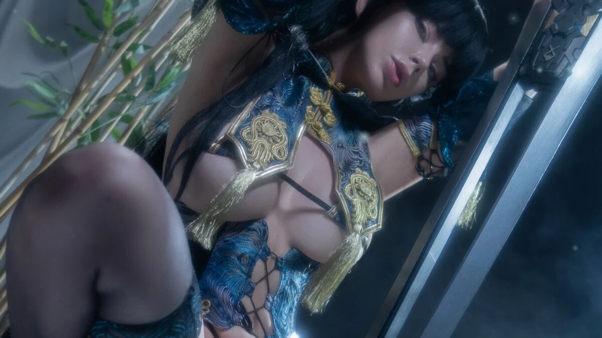 Oichi в образе Евы из Stellar Blade: косплей, который сложно забыть