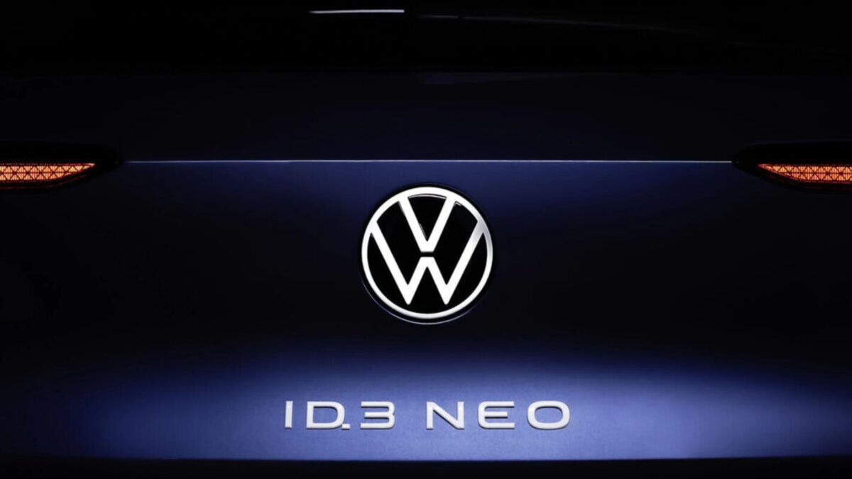 Volkswagen раскрыла первые детали ID.3 Neo — обновлённый электрокар с новым ПО и функциями