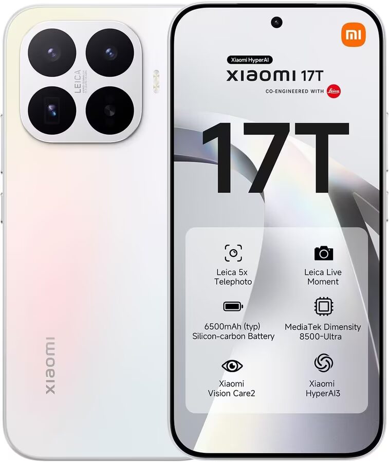 Xiaomi 17T и 17T Pro утекли до анонса с ценами от 750 евро