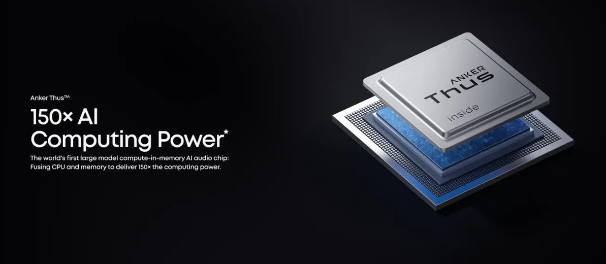 Anker представила собственный AI-чип Thus для наушников и компактных устройств