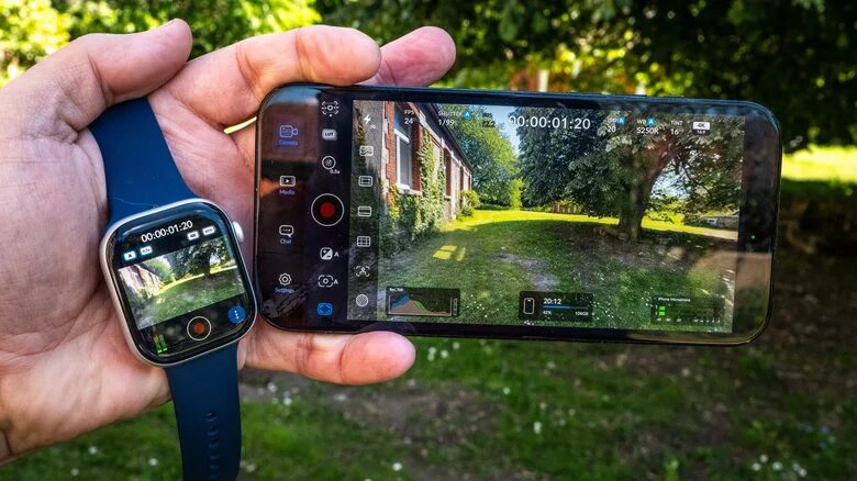 Blackmagic Camera получила пульт на Apple Watch для iPhone