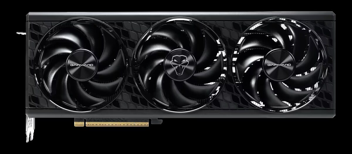 Gainward GeForce RTX 5080 Python III: чёрная версия